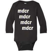 Mdcr MDCR Guardiola Splatter Pep Baby Long Sleeve Bodysuit