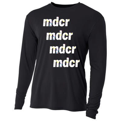 Mdcr MDCR Guardiola Splatter Pep Cooling Performance Long Sleeve Crew