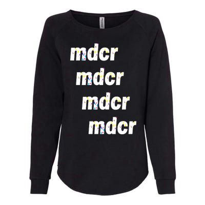 Mdcr MDCR Guardiola Splatter Pep Womens California Wash Sweatshirt