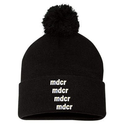 Mdcr MDCR Guardiola Splatter Pep Pom Pom 12in Knit Beanie