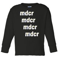 Mdcr MDCR Guardiola Splatter Pep Toddler Long Sleeve Shirt