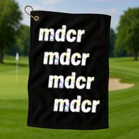 Mdcr MDCR Guardiola Splatter Pep Golf Towel