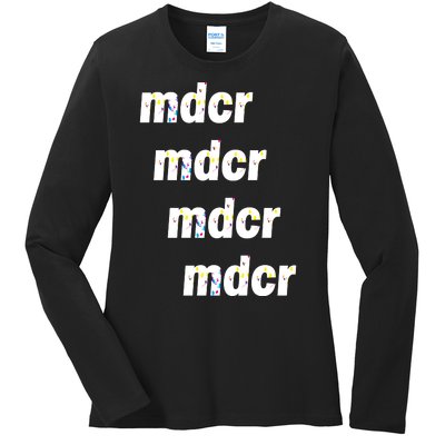 Mdcr MDCR Guardiola Splatter Pep Ladies Long Sleeve Shirt