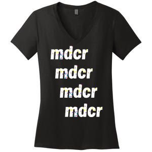 Mdcr MDCR Guardiola Splatter Pep Women's V-Neck T-Shirt