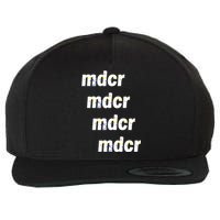 Mdcr MDCR Guardiola Splatter Pep Wool Snapback Cap