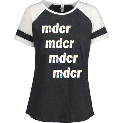 Mdcr MDCR Guardiola Splatter Pep Enza Ladies Jersey Colorblock Tee