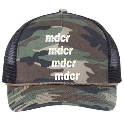 Mdcr MDCR Guardiola Splatter Pep Retro Rope Trucker Hat Cap