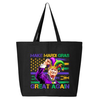 Make Mardi Gras Great Again Us Flag Trump Mardi Gras Parade 25L Jumbo Tote