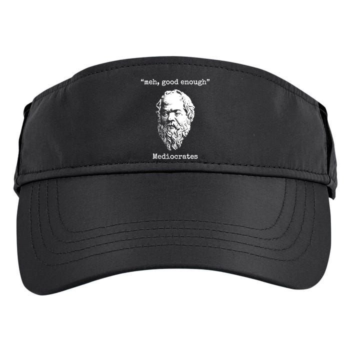 Memes Meh Good Enough Funny Meh Good Enough Mediocrates Demotivational Quote Adult Drive Performance Visor