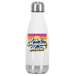 Mountain Mama Go Outdoor Adventure Hiking Camping Mom Gift Stainless Steel Insulated Water Bottle