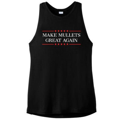 Make Mullets Great Again Ladies PosiCharge Tri-Blend Wicking Tank