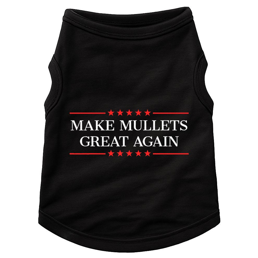 Make Mullets Great Again Doggie Tank