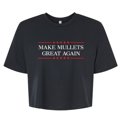 Make Mullets Great Again Bella+Canvas Jersey Crop Tee