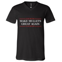 Make Mullets Great Again V-Neck T-Shirt