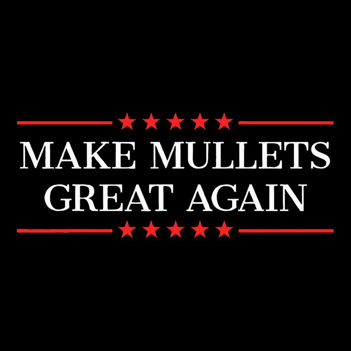 Make Mullets Great Again V-Neck T-Shirt