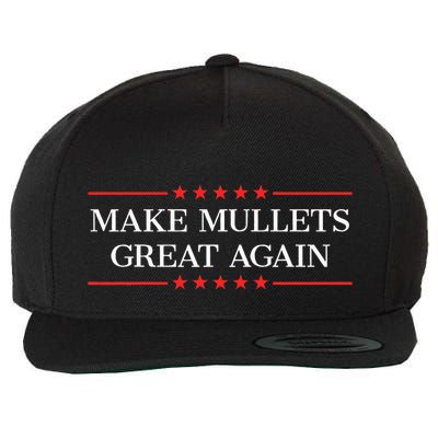 Make Mullets Great Again Wool Snapback Cap