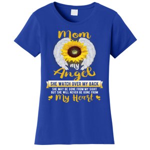 Mom My Guardian Angel She Will Never Be Gone From My Heart Gift Women's T-Shirt