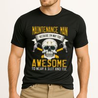 Maintenance Man Gifts Funny Technician Too Awesome Cooling Performance Crew T-Shirt