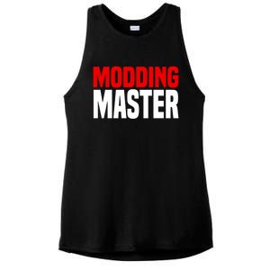 Modding Master Gift Joke Video Gaming Modding Game Mods Gift Ladies PosiCharge Tri-Blend Wicking Tank