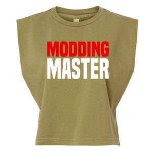 Modding Master Gift Joke Video Gaming Modding Game Mods Gift Garment-Dyed Women's Muscle Tee