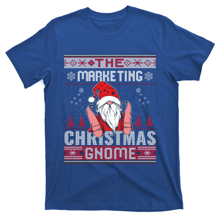 Marketing Matching Group Christmas Gnome Ugly Great Gift T-Shirt