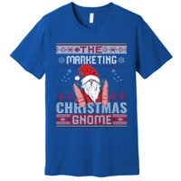 Marketing Matching Group Christmas Gnome Ugly Great Gift Premium T-Shirt