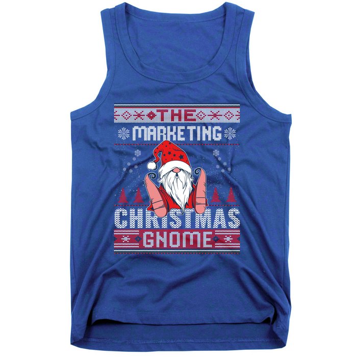 Marketing Matching Group Christmas Gnome Ugly Great Gift Tank Top