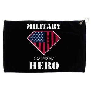 Military Mom Gift I Raised My Hero Gift Mother Of A Soldier Gift Grommeted Golf Towel