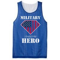 Military Mom Gift I Raised My Hero Gift Mother Of A Soldier Gift Mesh Reversible Basketball Jersey Tank