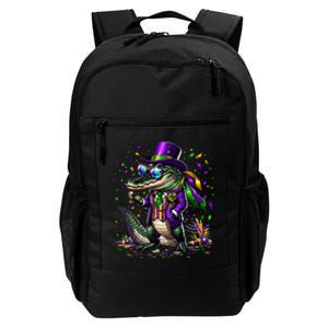 Mardigator Mardi Gras Alligator Costume Mardi Gras Daily Commute Backpack