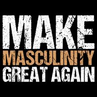 Make Masculinity Great Again Dad Brother Uncle Gift Doggie Tank