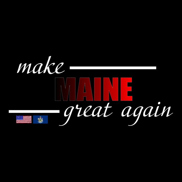 Make Maine Great Again 7-Panel Snapback Hat