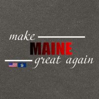 Make Maine Great Again Cotton Canvas Backpack