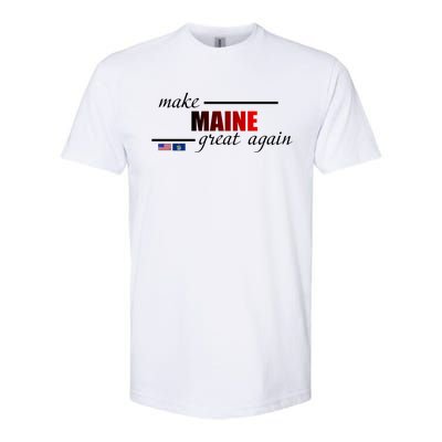 Make Maine Great Again Softstyle CVC T-Shirt