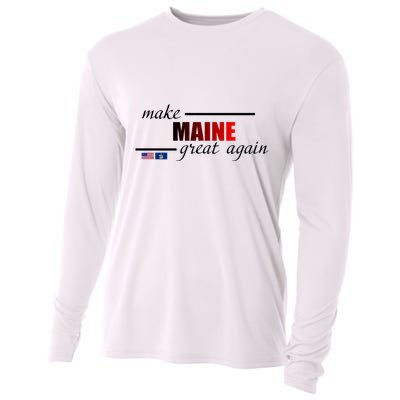 Make Maine Great Again Cooling Performance Long Sleeve Crew