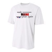 Make Maine Great Again Performance Sprint T-Shirt