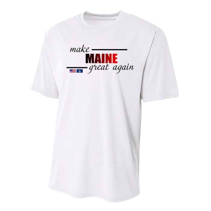 Make Maine Great Again Performance Sprint T-Shirt