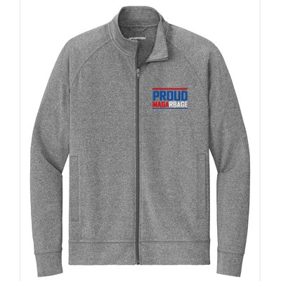 Mgga Make Garbage Great Again Trump Supporters 2024 Stretch Full-Zip Cadet Jacket