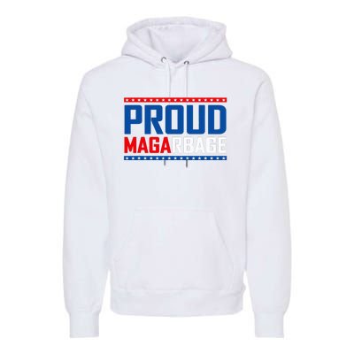 Mgga Make Garbage Great Again Trump Supporters 2024 Premium Hoodie