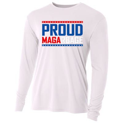 Mgga Make Garbage Great Again Trump Supporters 2024 Cooling Performance Long Sleeve Crew