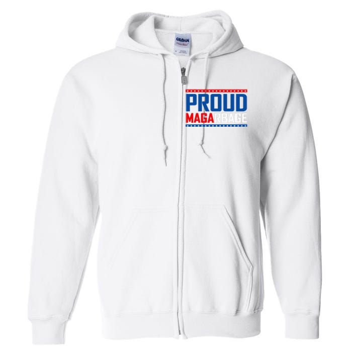 Mgga Make Garbage Great Again Trump Supporters 2024 Full Zip Hoodie