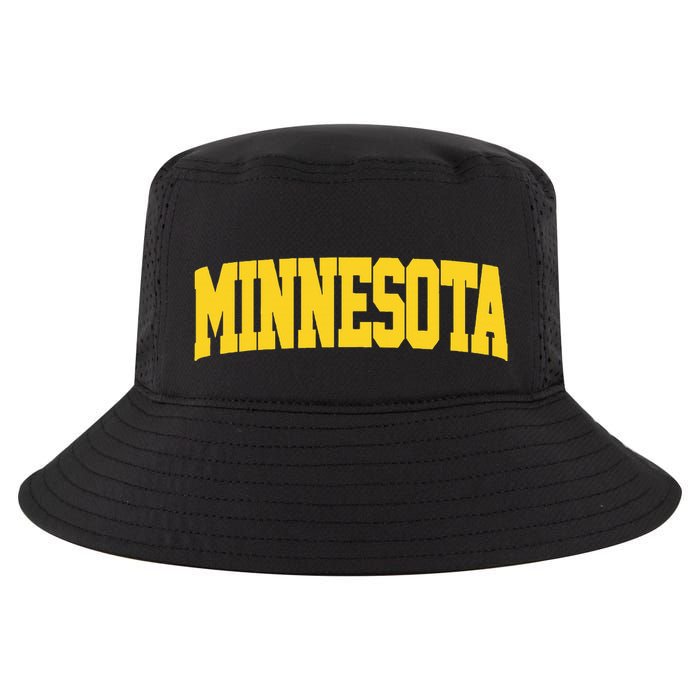 Minnesota Maroon Gold Throwback Cool Comfort Performance Bucket Hat