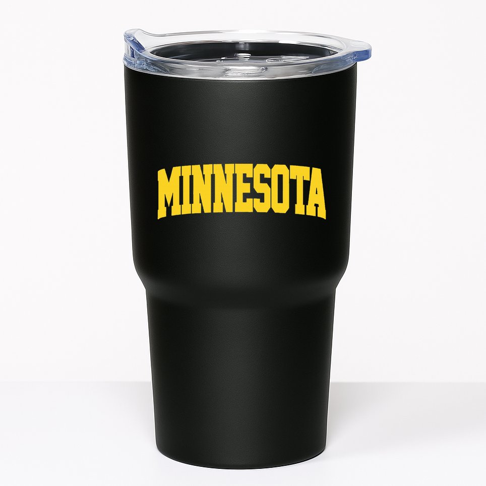 Minnesota Maroon Gold Throwback Tumbler