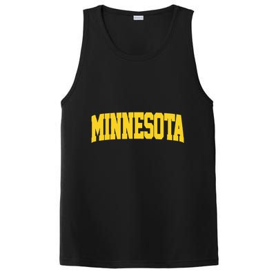 Minnesota Maroon Gold Throwback PosiCharge Competitor Tank