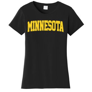 Minnesota Maroon Gold Throwback Women's T-Shirt