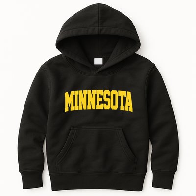 Minnesota Maroon Gold Throwback Kids Hoodie
