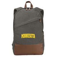 Minnesota Maroon Gold Throwback Cotton Canvas Backpack