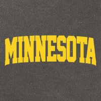 Minnesota Maroon Gold Throwback Cotton Canvas Backpack