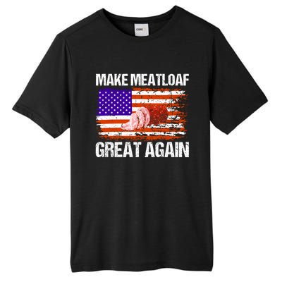 Make Meatloaf Great Again Funny Chef Usa Flag Gift Tall Fusion ChromaSoft Performance T-Shirt