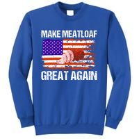 Make Meatloaf Great Again Funny Chef Usa Flag Gift Sweatshirt